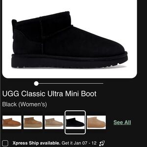 UGG Ultra Mini Boot - Black